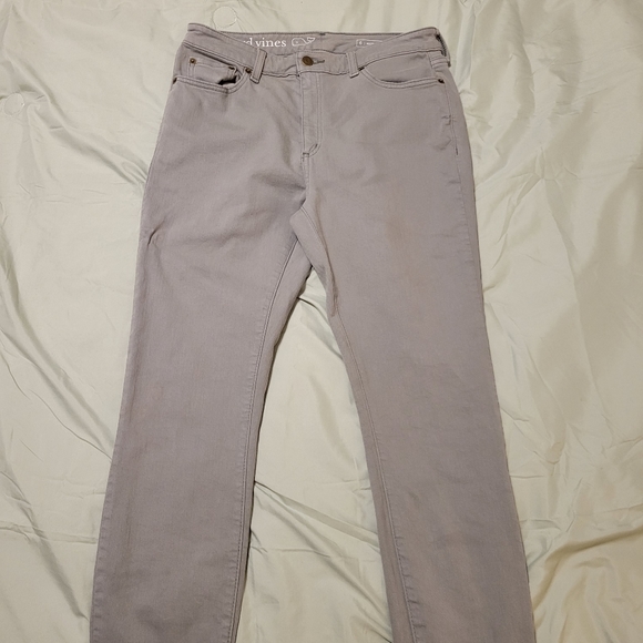 Vineyard Vines Womens Grey Skinny Jeans Sz 6 - Picture 5 of 8